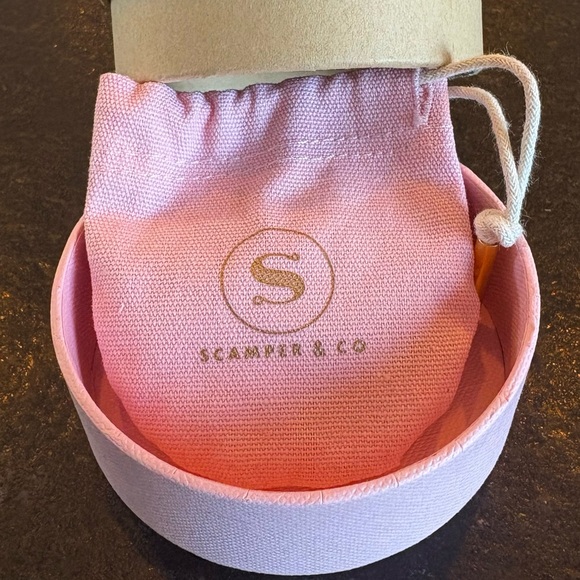 Scamper & Co English Bulldog Sterling Silver Pendant Necklace NEW & unworn - Picture 6 of 9